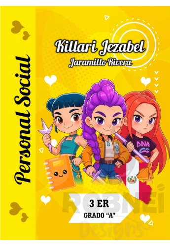 Guerreras-Kpop Portada Personal Social Amarillo